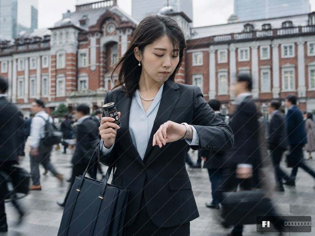 OL — 東京駅丸の内・朝のラッシュアワー