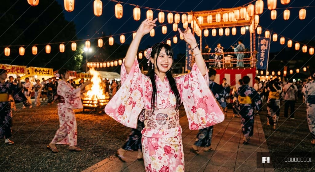 盆踊り — 夏浴衣の舞(ナノバナナ)